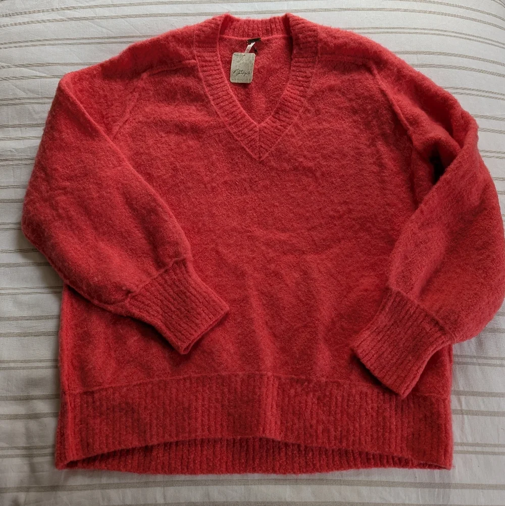 Women's Cozy free people brookside Sweater small - Picture 2 of 9